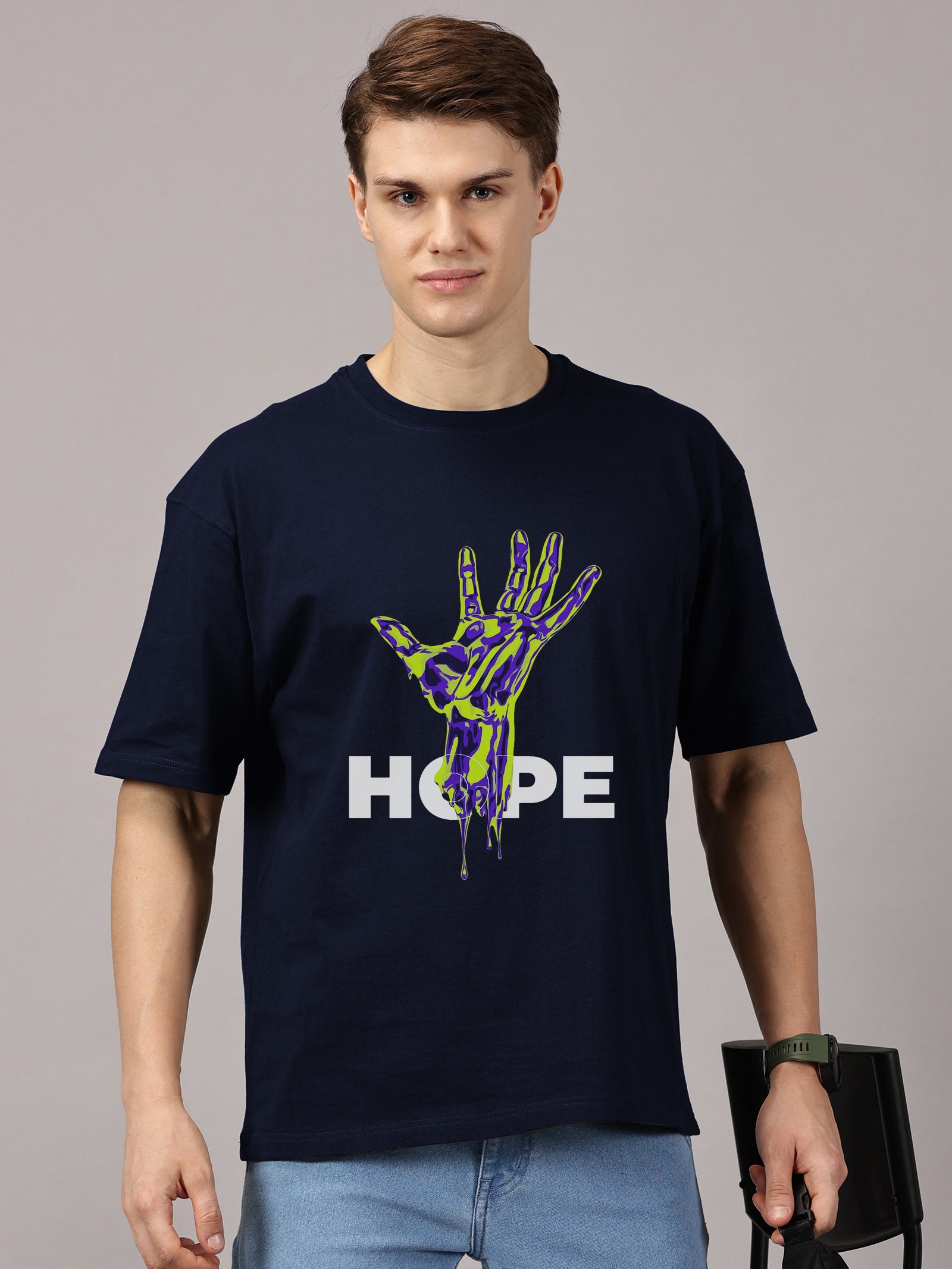 Oversized : Printed T-Shirt