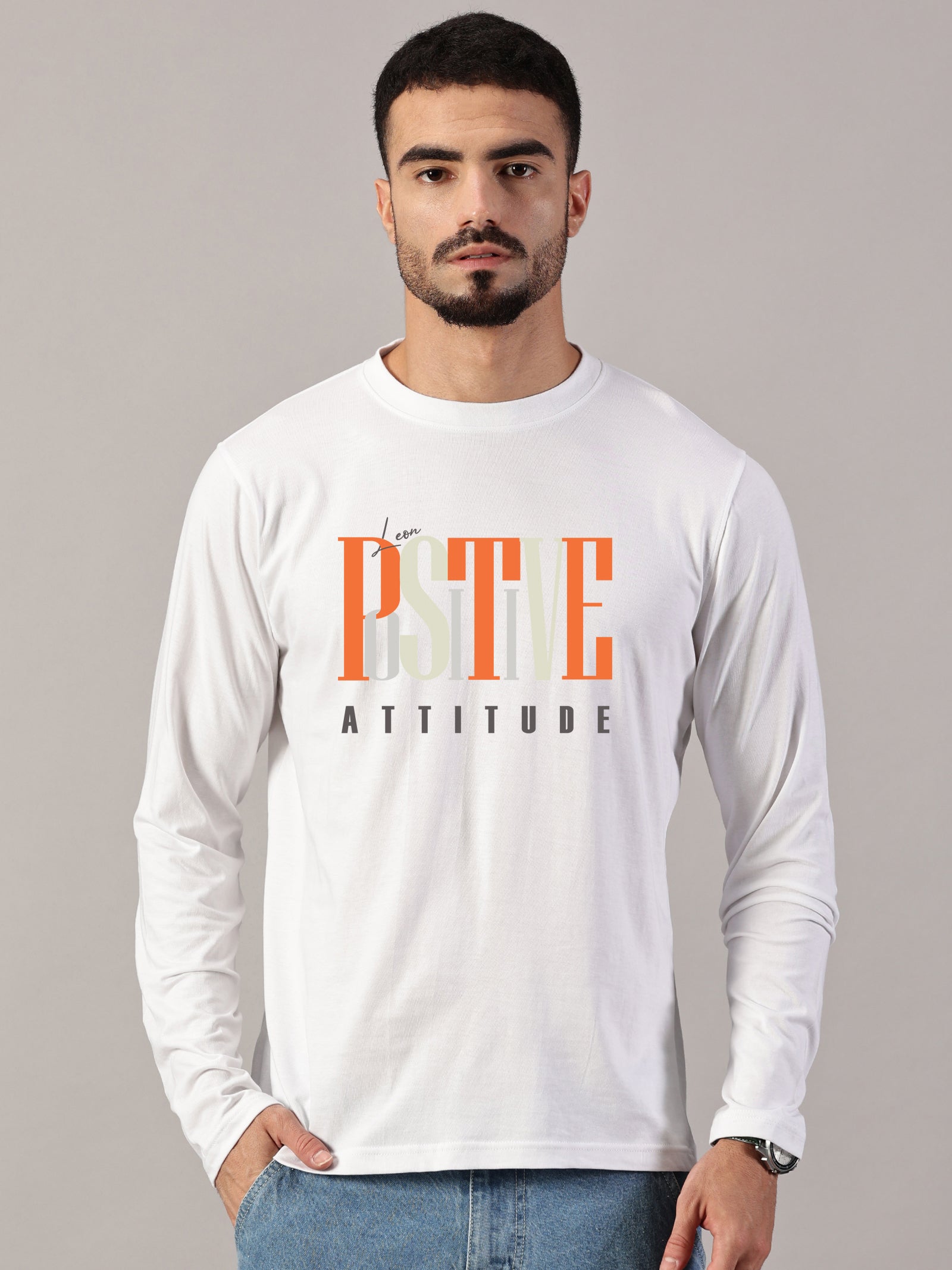 Basics : Positive Attitude T-Shirt