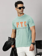 Basics : Positive Attitude Printed T-Shirt