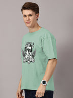 Oversized : Angel Printed T-Shirt