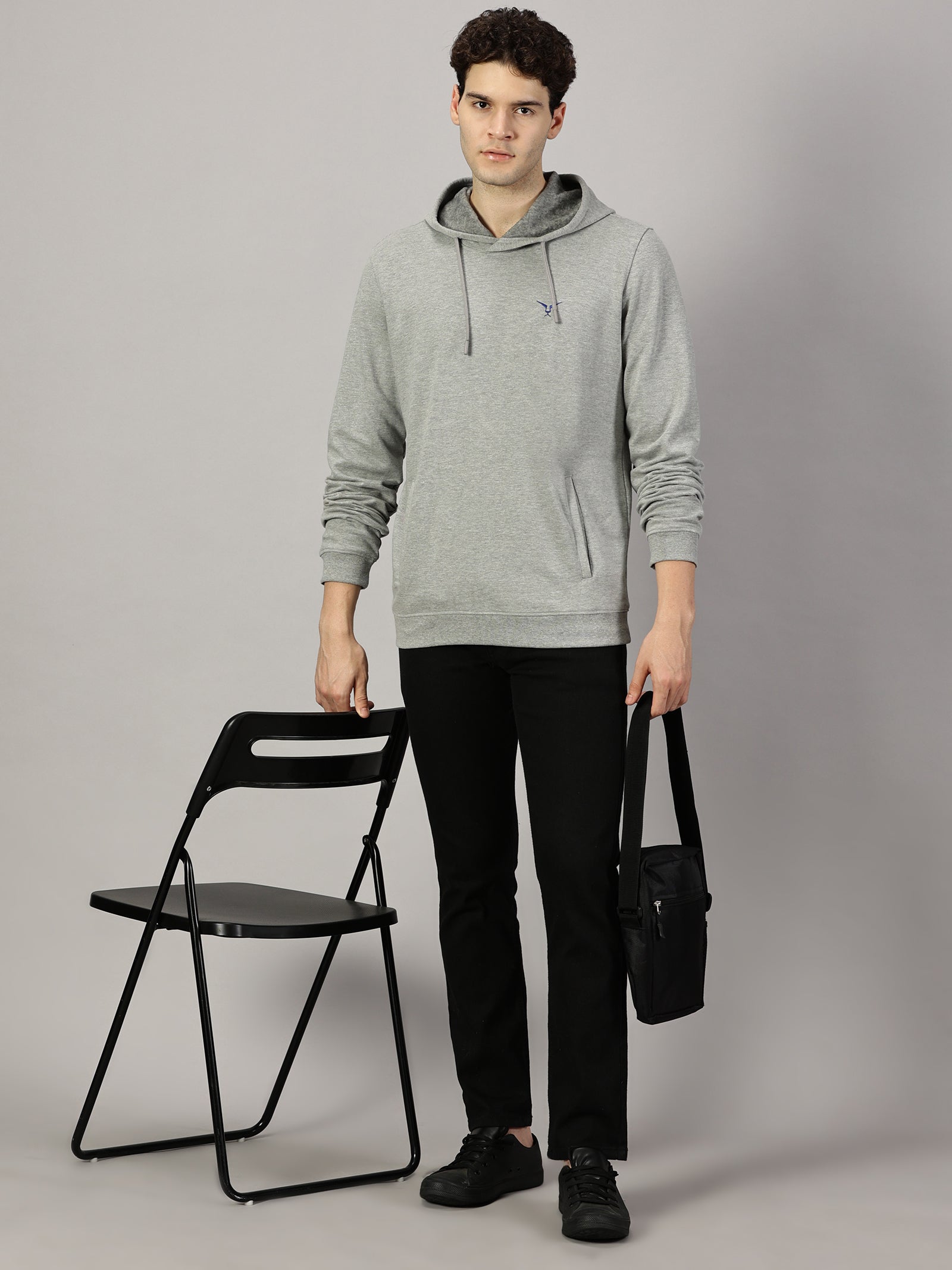 Sweatshirt : Pull Over Hoodie