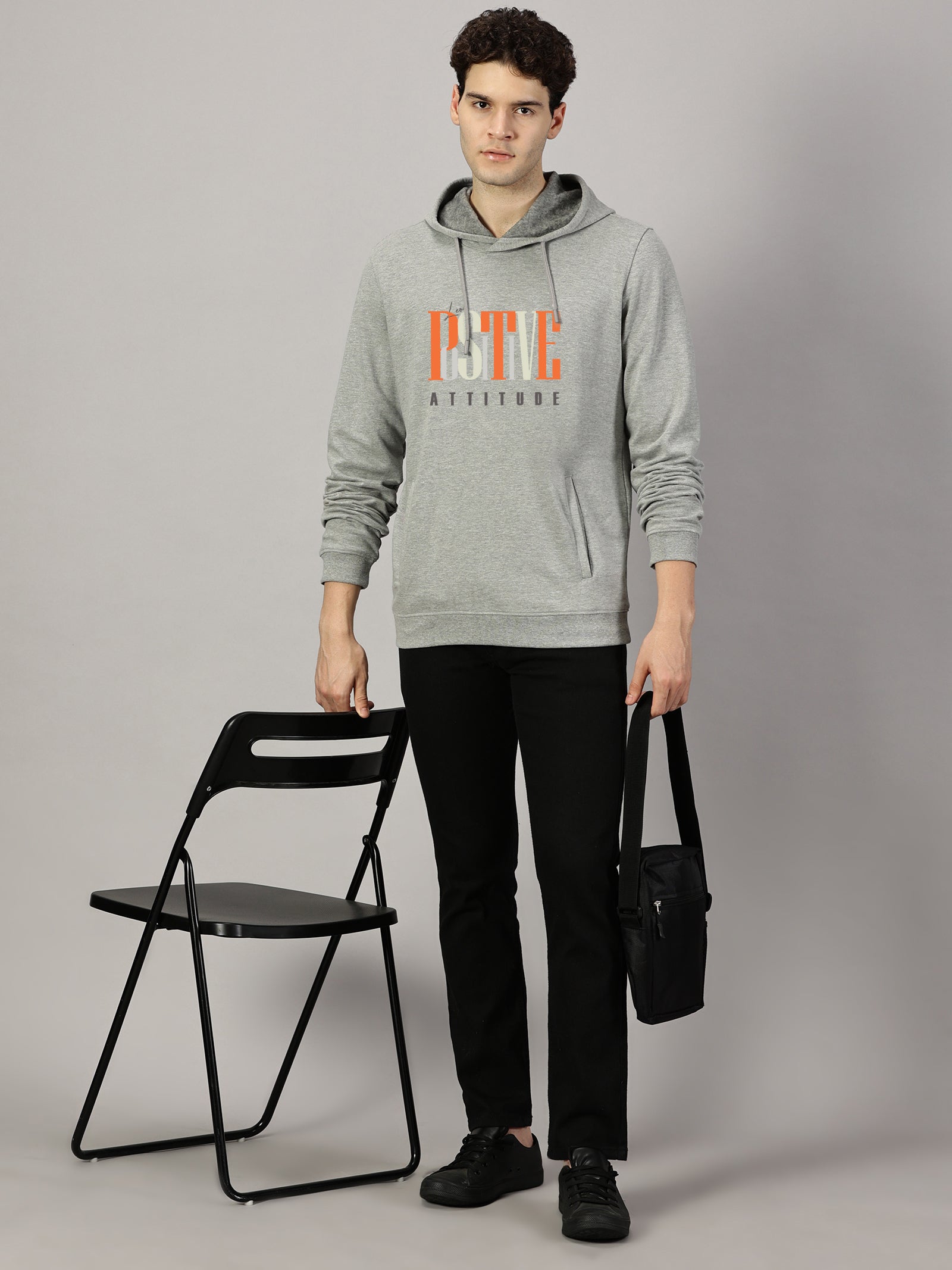Sweatshirt : Positive Attitude Hoodie