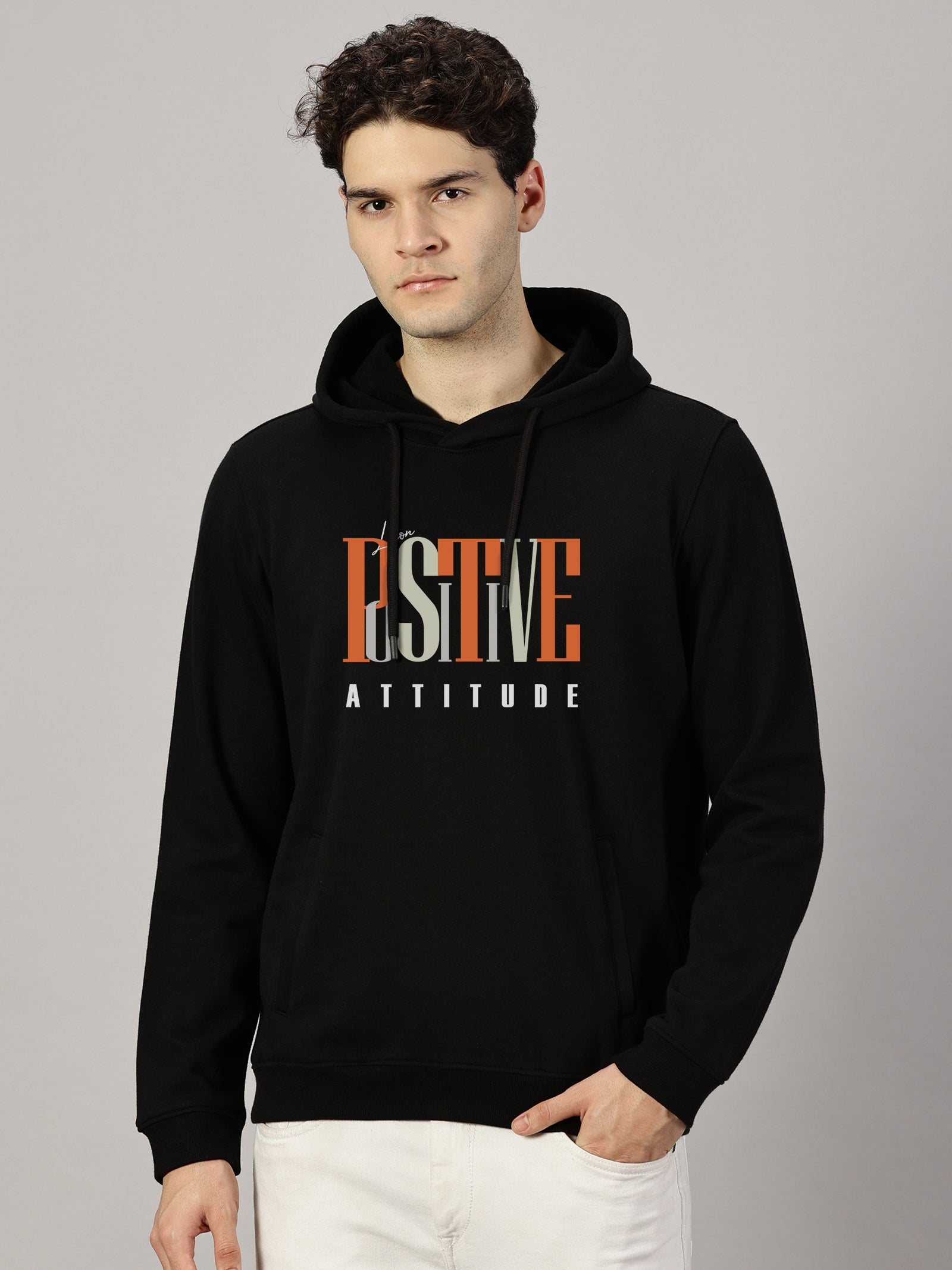 Sweatshirt : Positive Attitude Hoodie