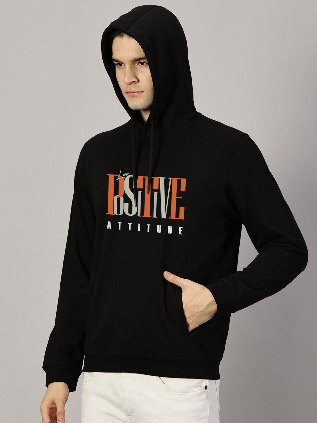 Sweatshirt : Positive Attitude Hoodie