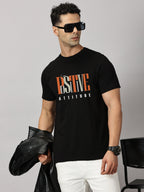 Basics : Positive Attitude Printed T-Shirt