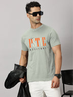 Basics : Positive Attitude Printed T-Shirt