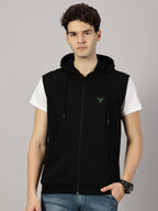 Sweatshirt : Sleeveless Zipper Jacket