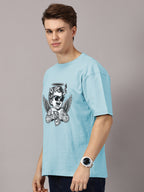 Oversized : Angel Printed T-Shirt