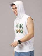 Sweatshirt ::  Hiking Printed Sleeveless Hoodie