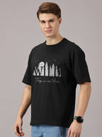 Oversized : Wild Printed T-Shirt