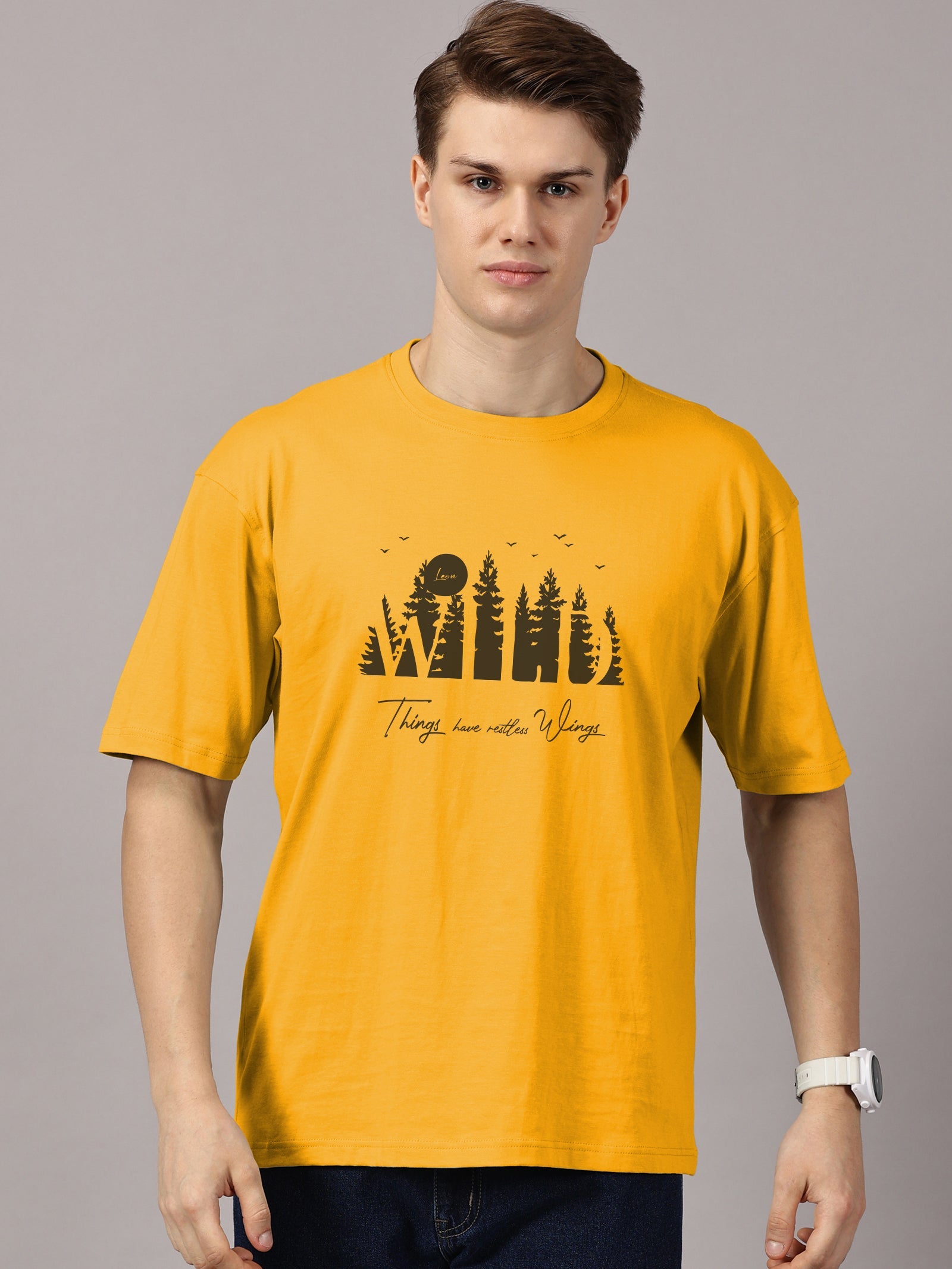Oversized : Wild Printed T-Shirt