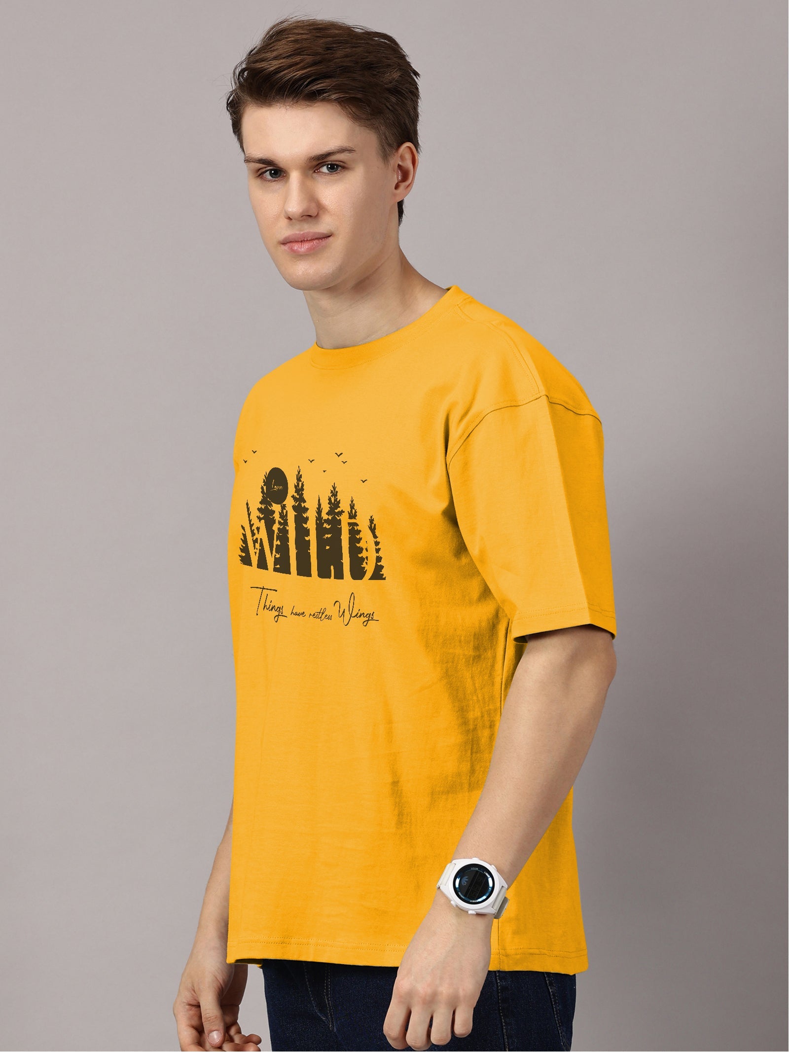 Oversized : Wild Printed T-Shirt