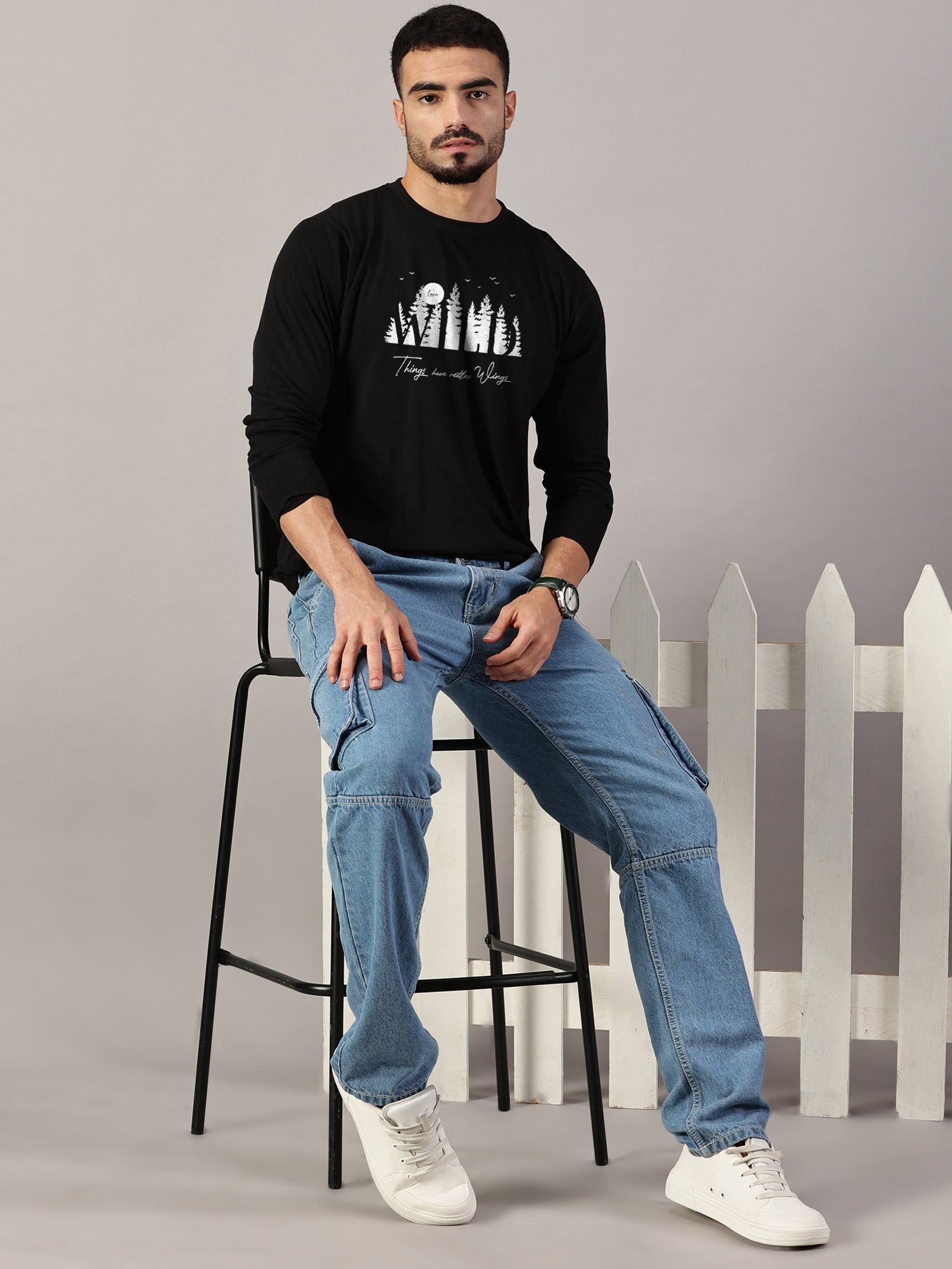 Basics : Wild Printed T-Shirt