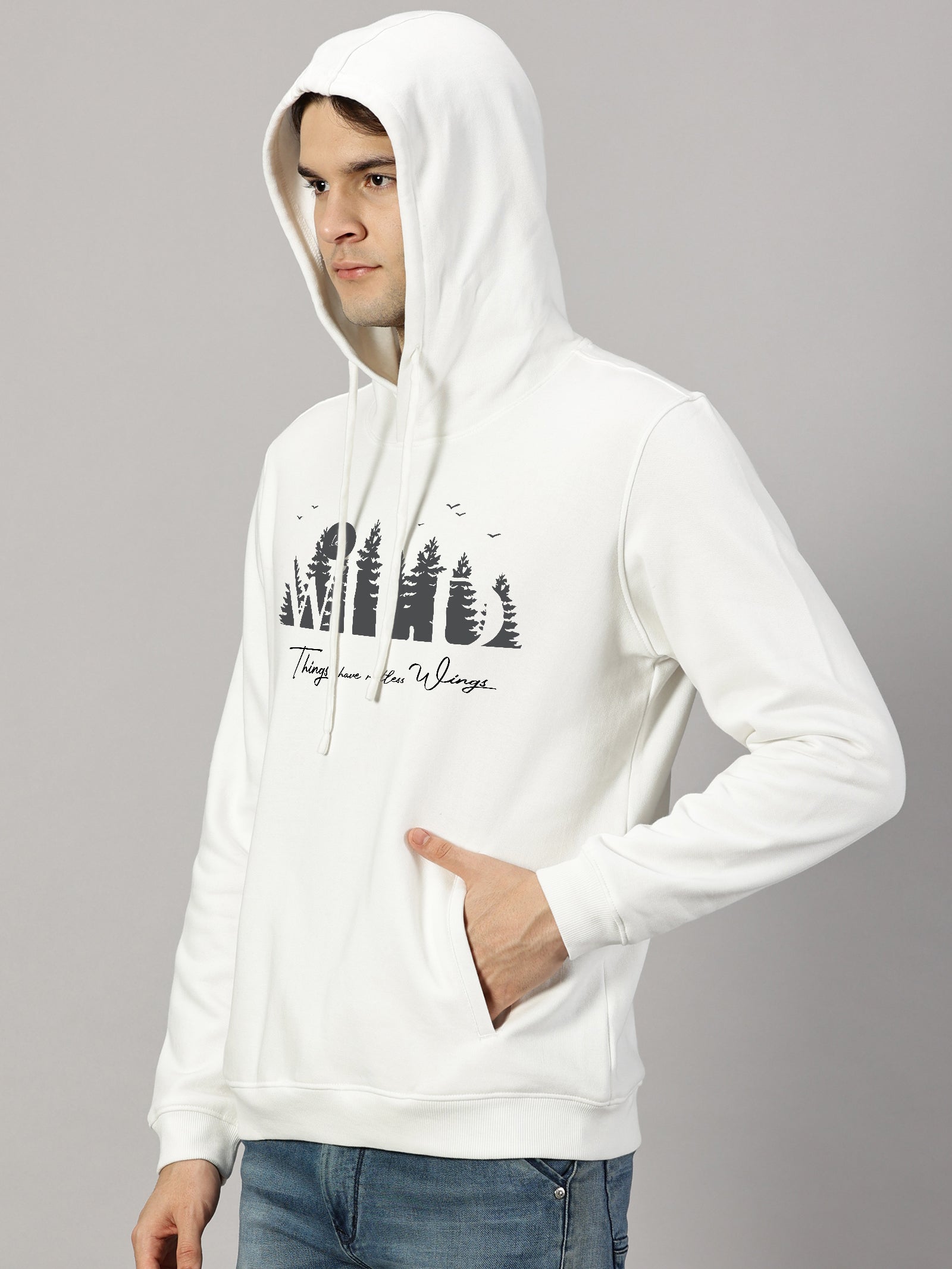 Sweatshirt : Wild Printed Hoodie