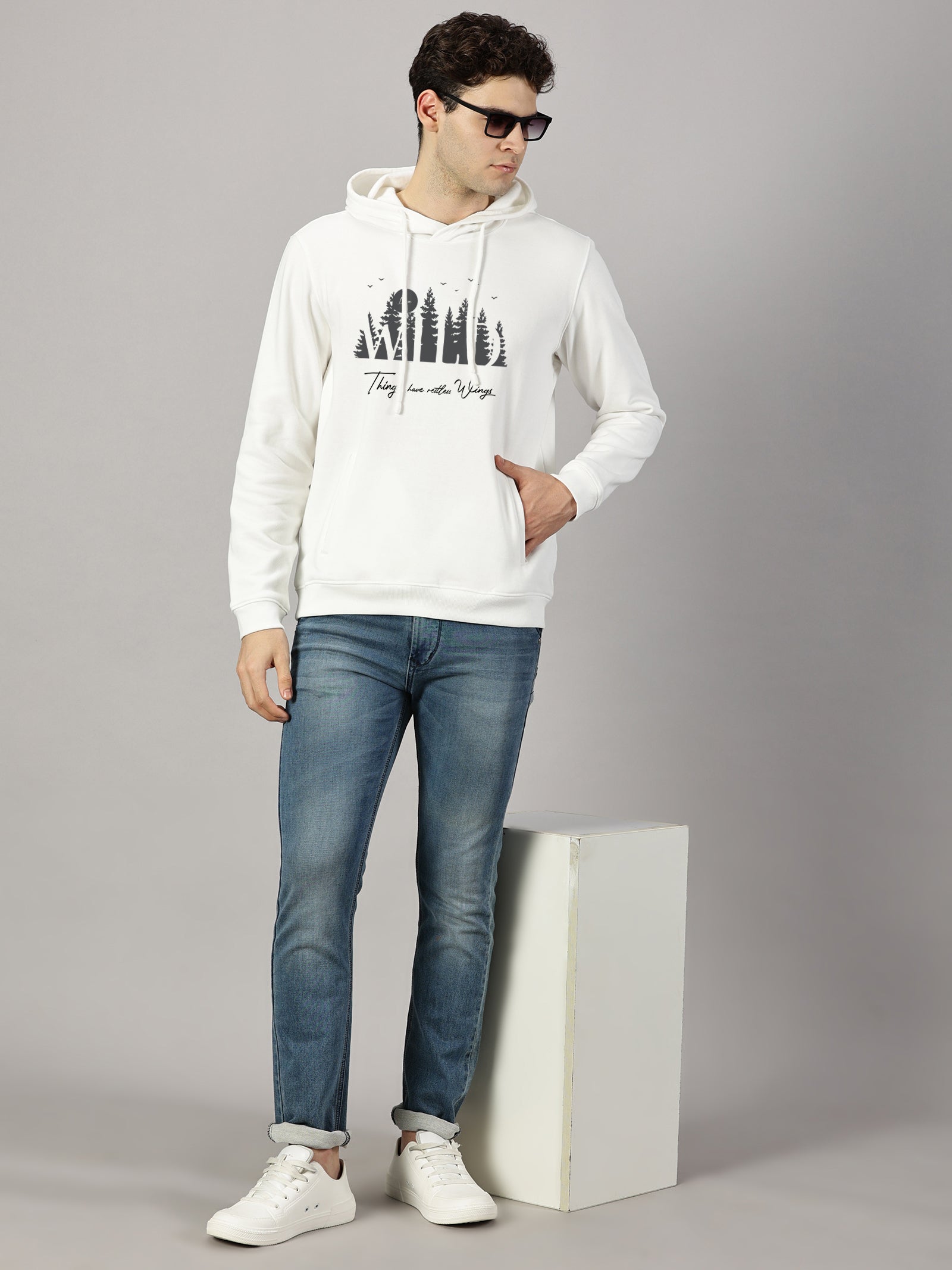 Sweatshirt : Wild Printed Hoodie
