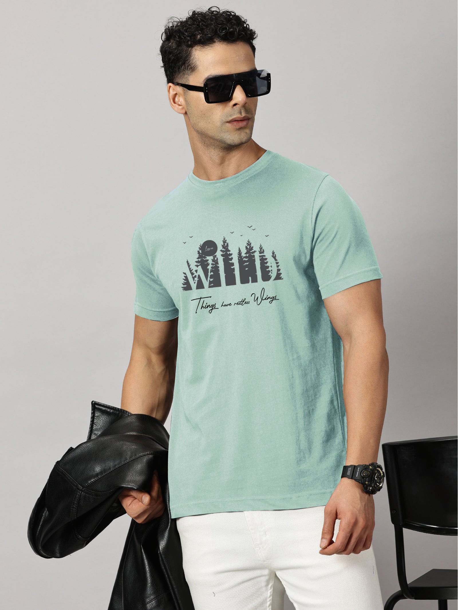 Basics : Wild Printed T-Shirt