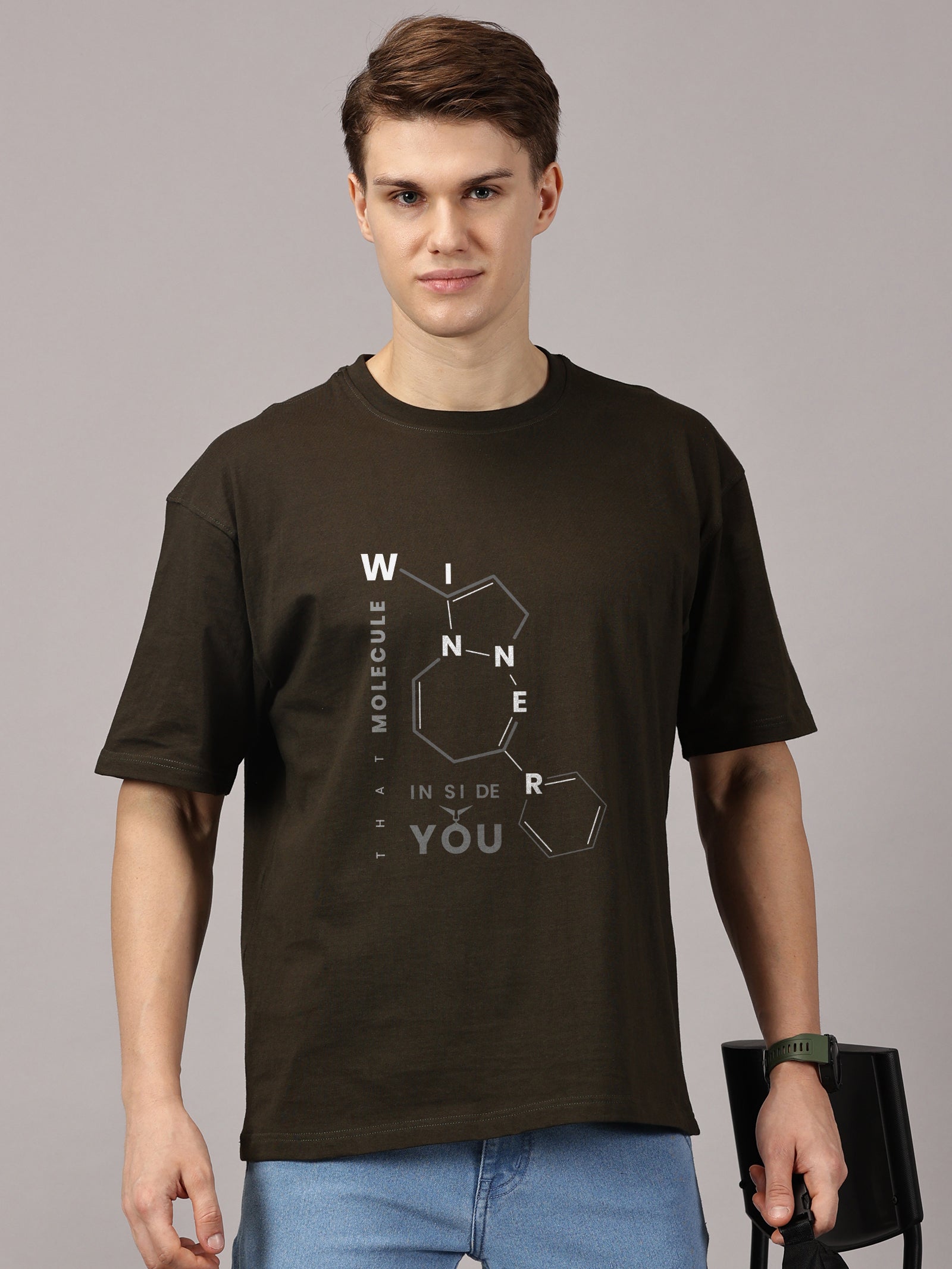 Oversized : Winner Printed T-Shirt