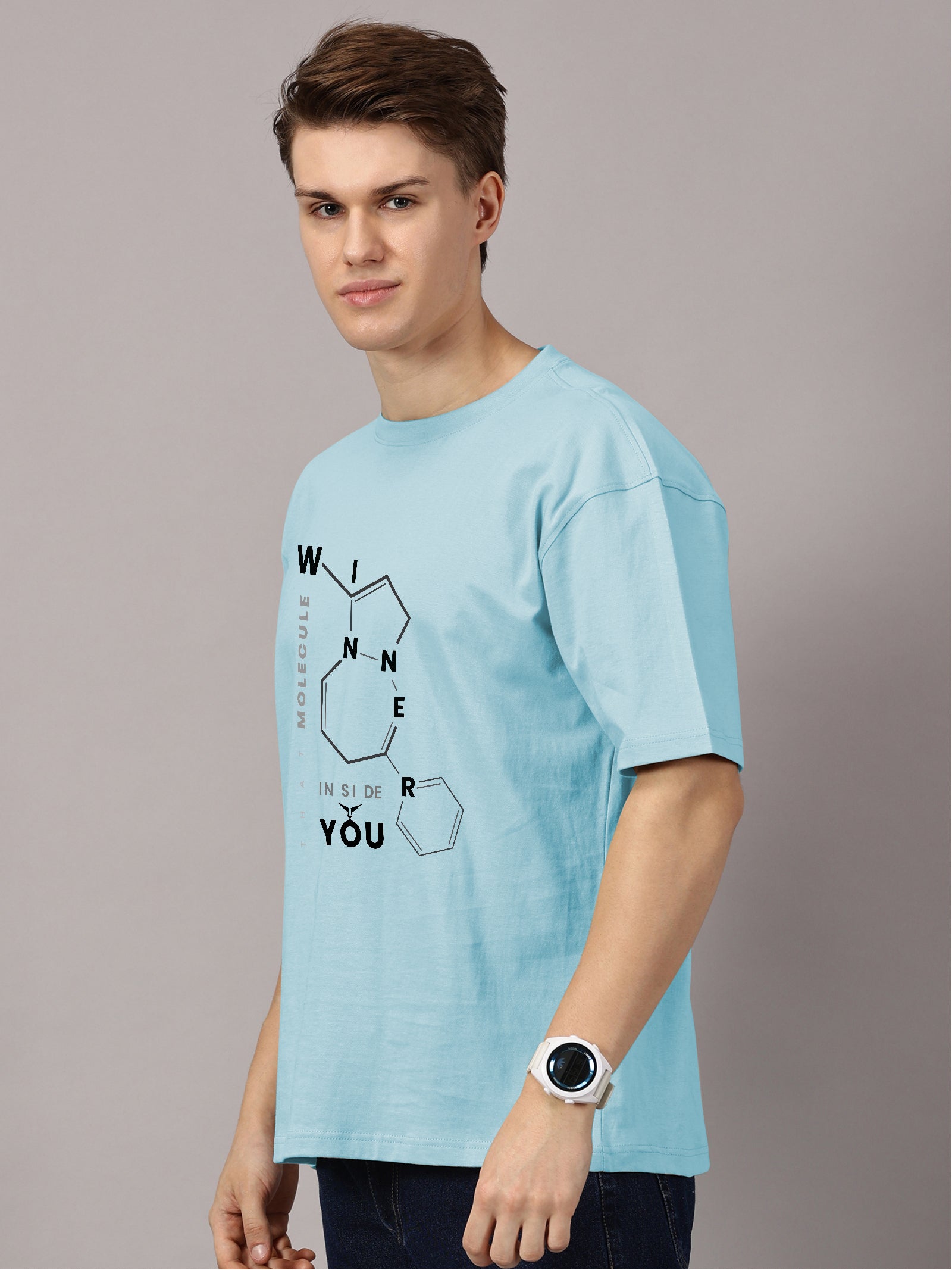 Oversized : Winner Printed T-Shirt