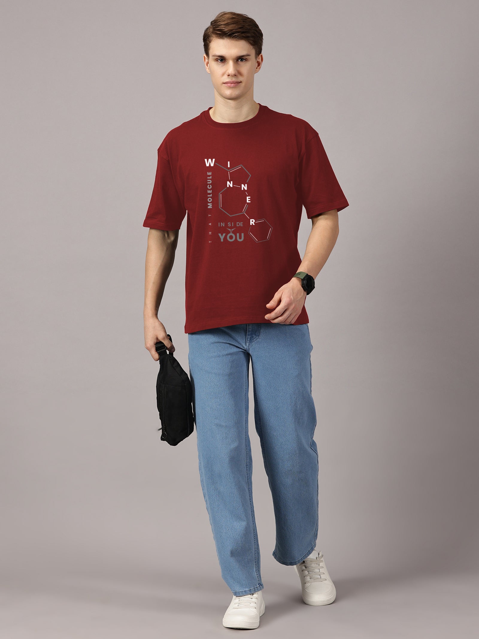 Oversized : Winner Printed T-Shirt