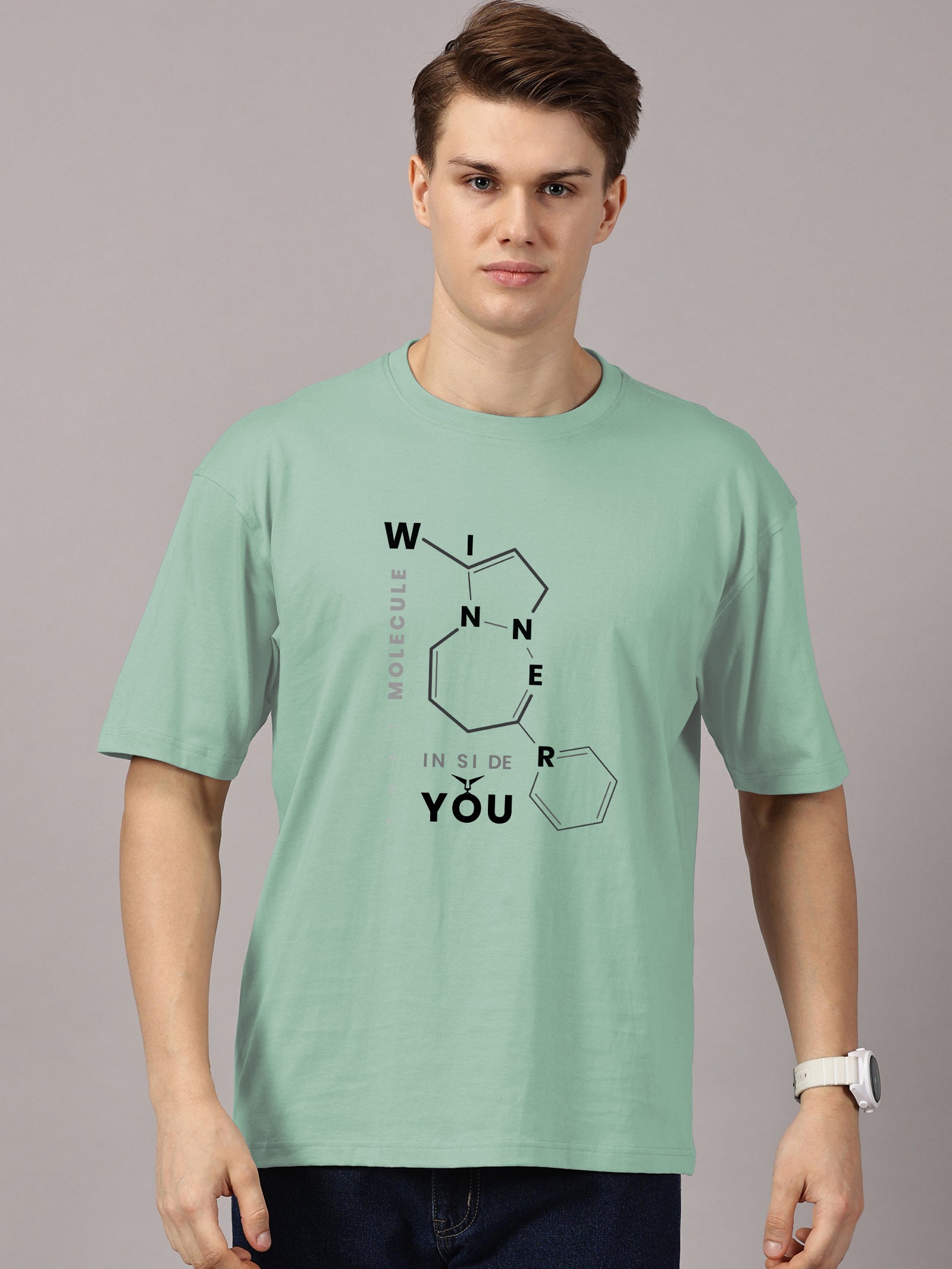 Oversized : Winner Printed T-Shirt