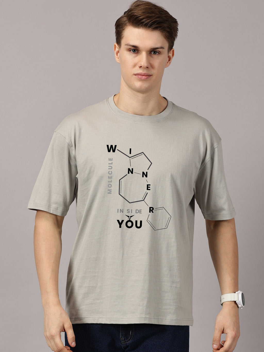 Oversized : Winner Printed T-Shirt