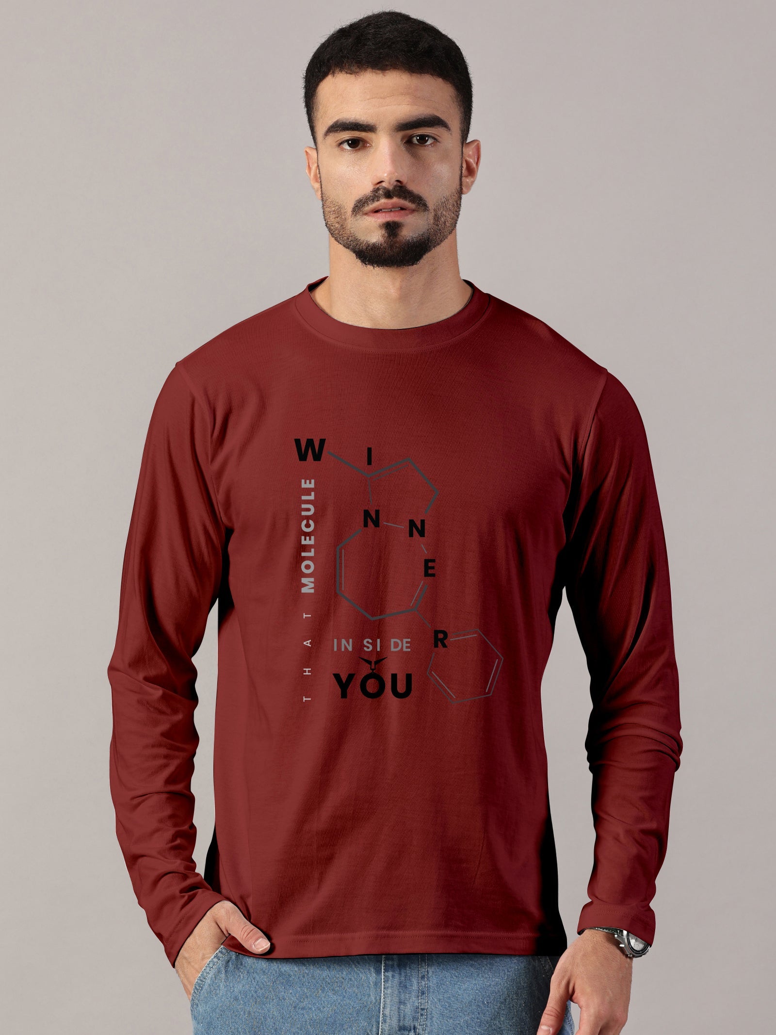 Basics : Winner Printed T-Shirts