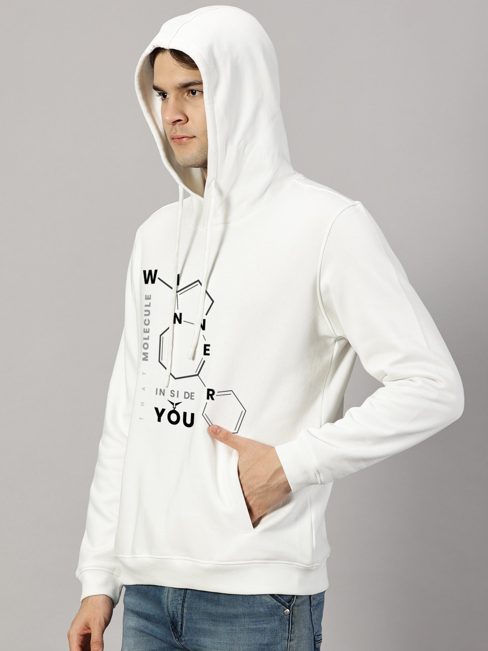 Sweatshirt : Winner Printed Hoodie