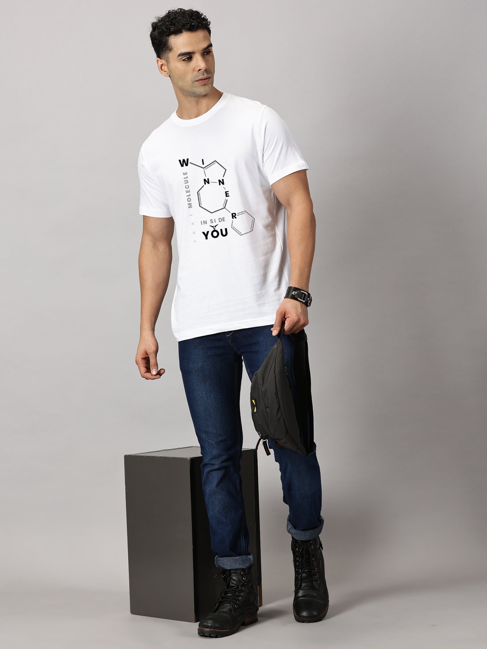 Basics : Winner Printed T-Shirt