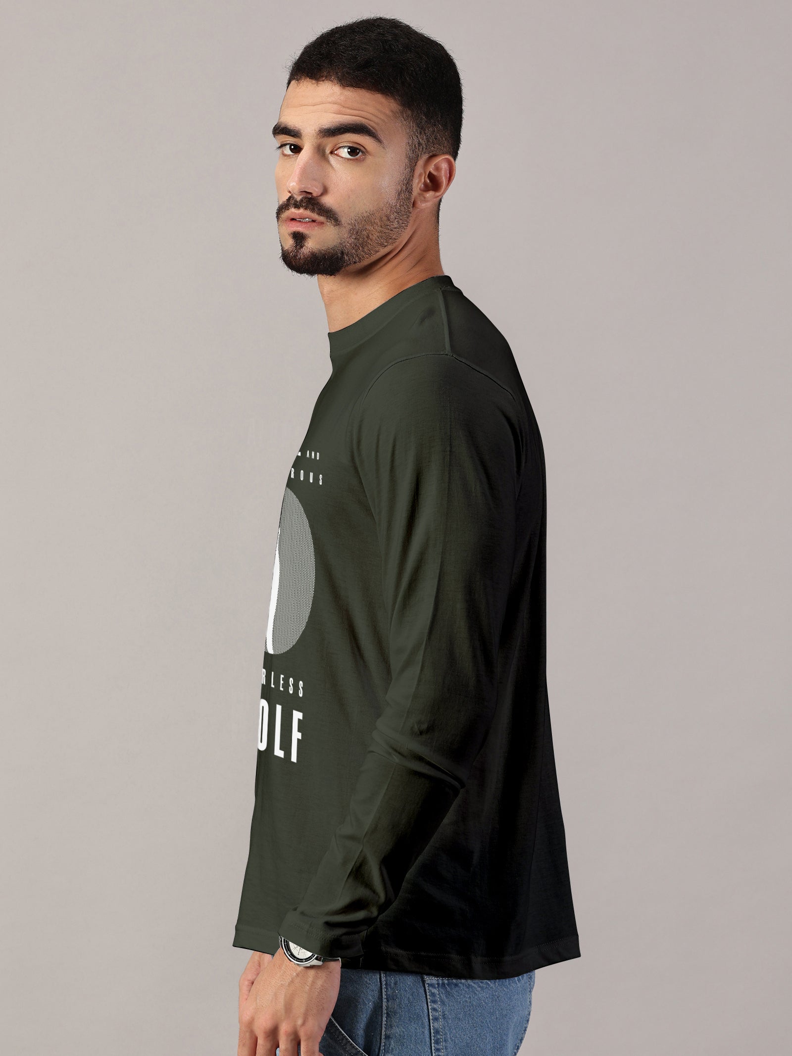 Basics : Wolf Printed T-Shirts