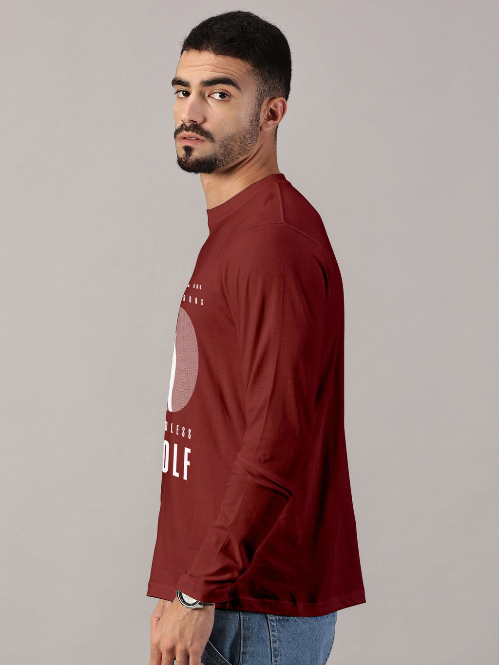 Basics : Wolf Printed T-Shirts