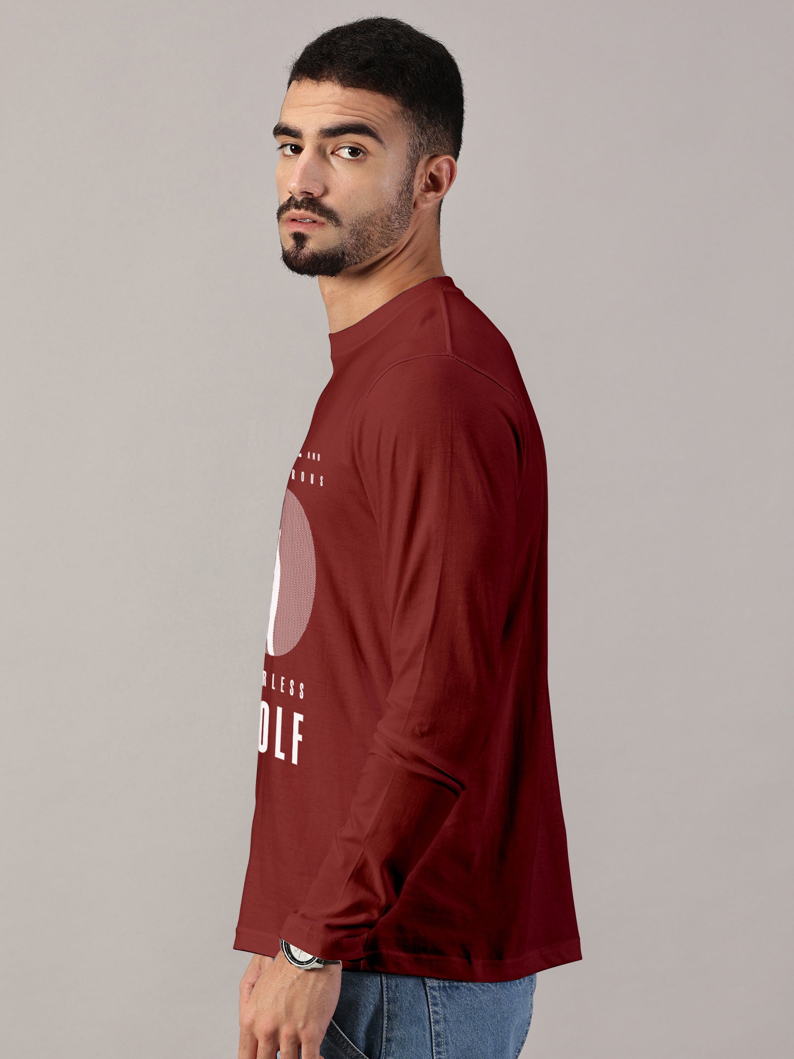 Basics : Wolf Printed T-Shirts