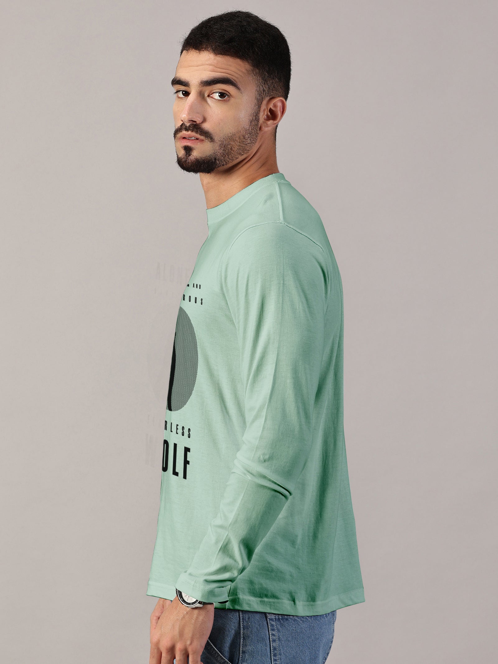 Basics : Wolf Printed T-Shirts