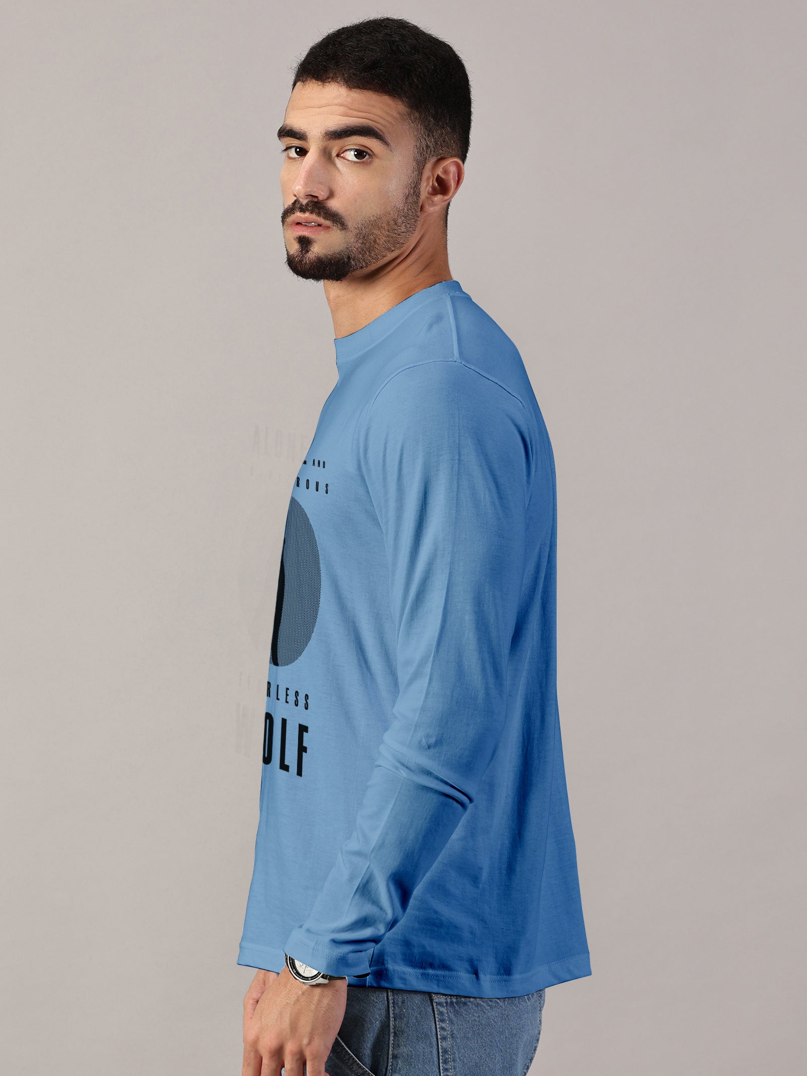 Basics : Wolf Printed T-Shirts
