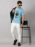 Basics : Wolf Printed T-Shirt