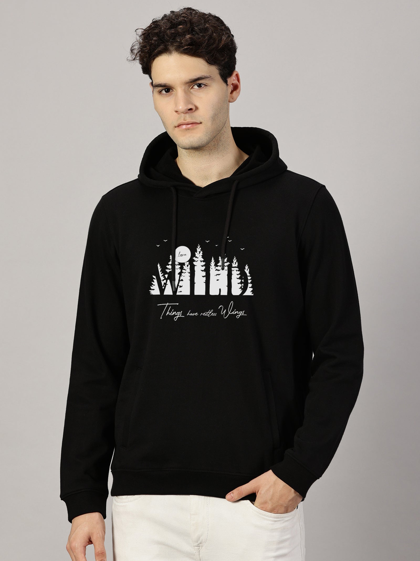 Sweatshirt : Wild Printed Hoodie