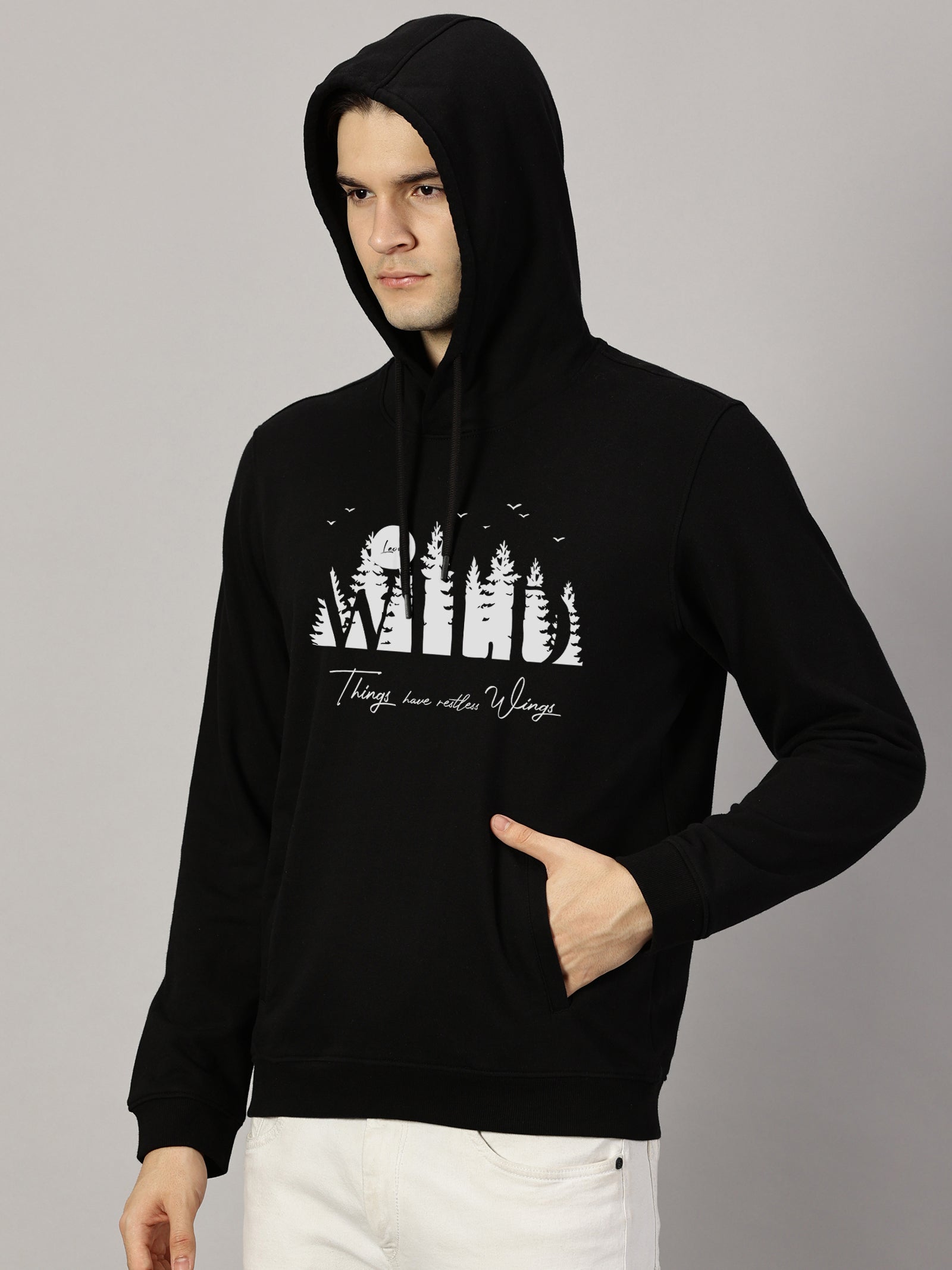 Sweatshirt : Wild Printed Hoodie