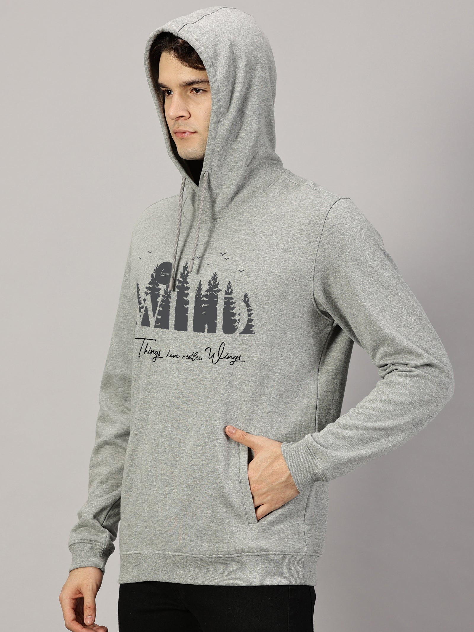 Sweatshirt : Wild Printed Hoodie