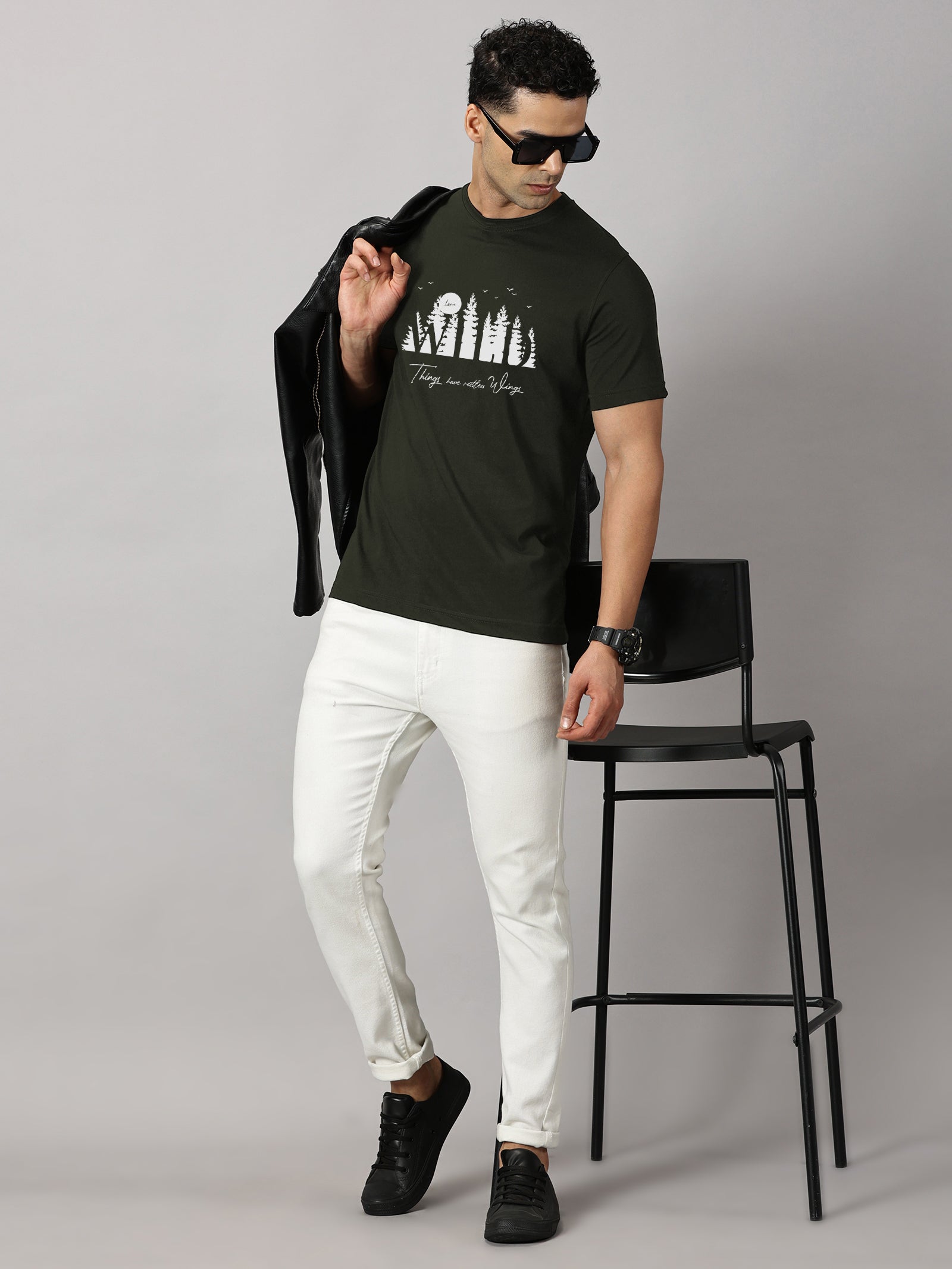 Basics : Wild Printed T-Shirt