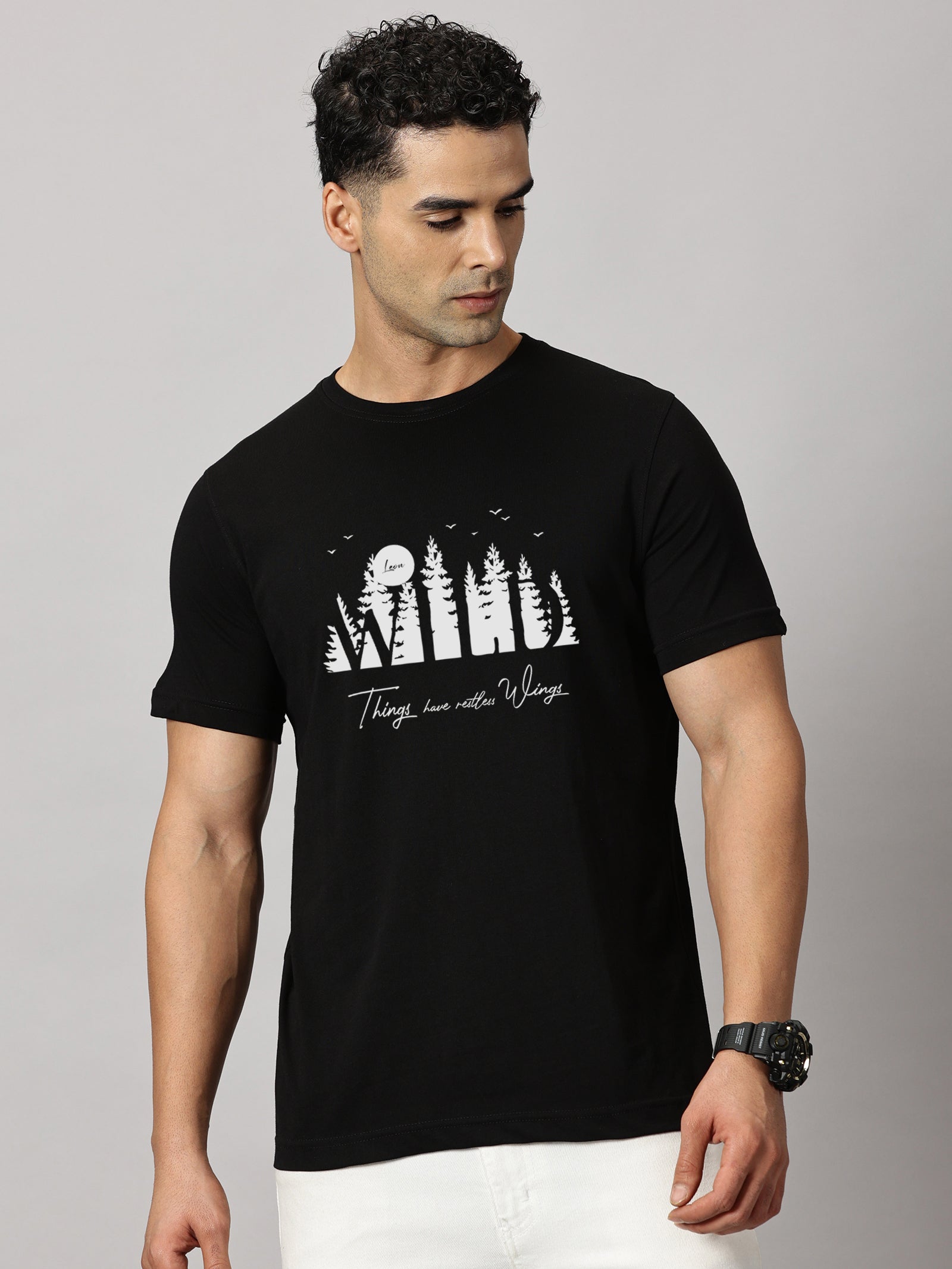 Basics : Wild Printed T-Shirt