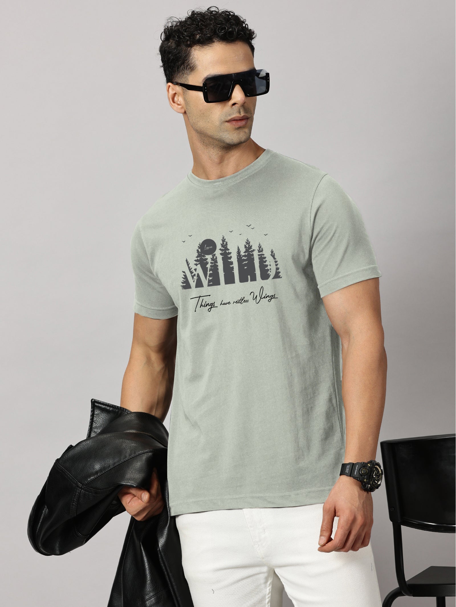 Basics : Wild Printed T-Shirt