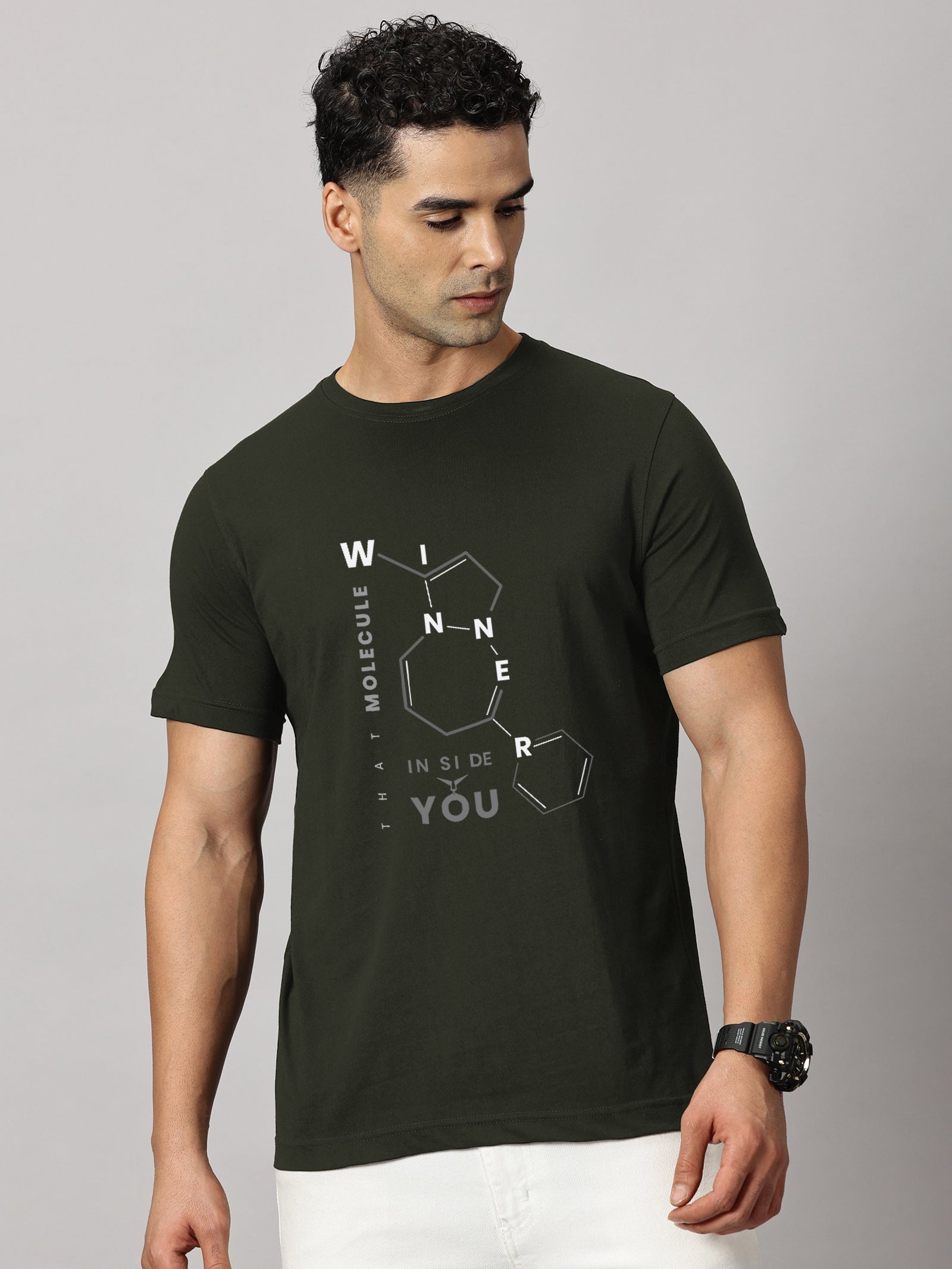 Basics : Winner Printed T-Shirt
