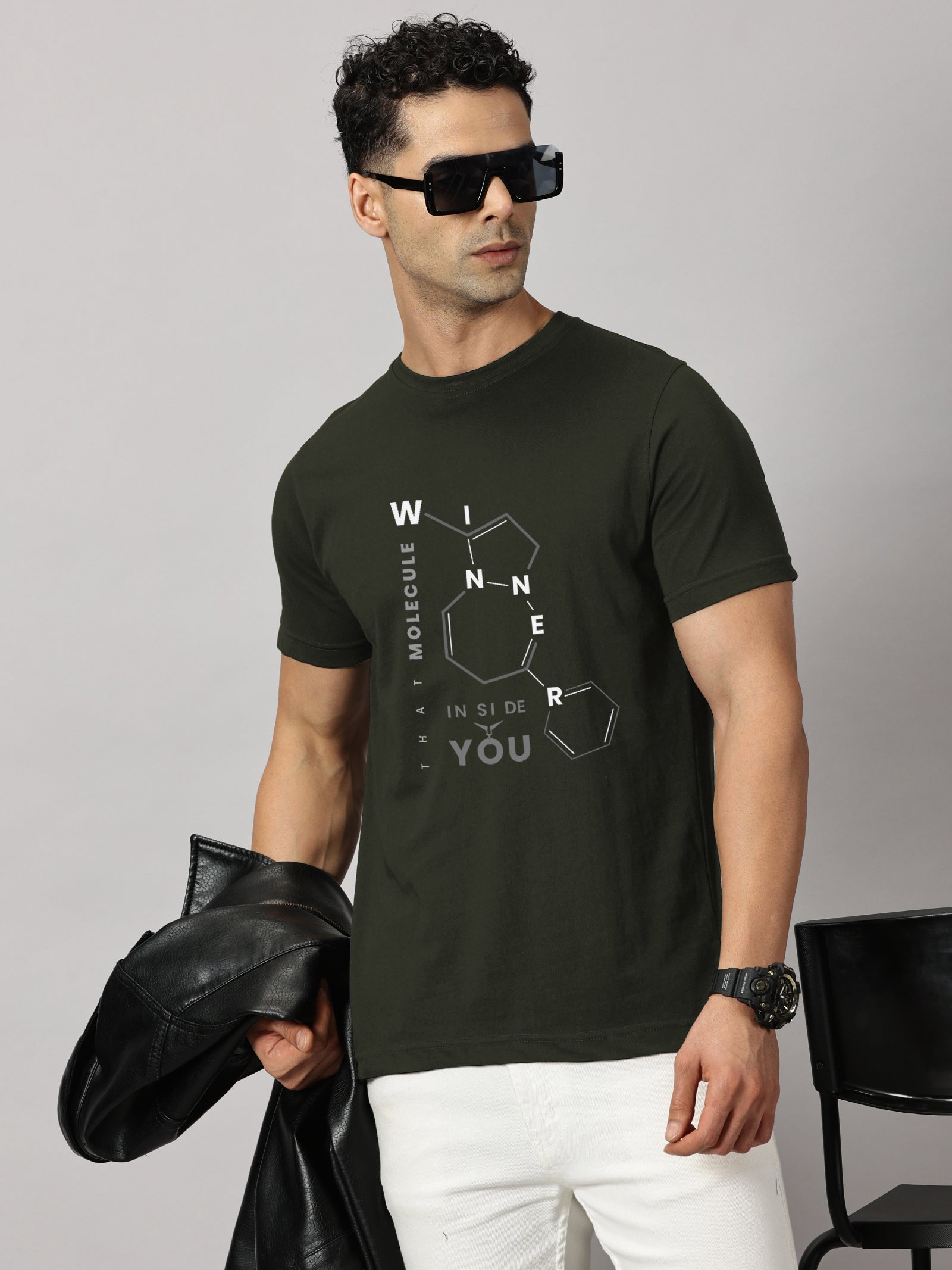 Basics : Winner Printed T-Shirt