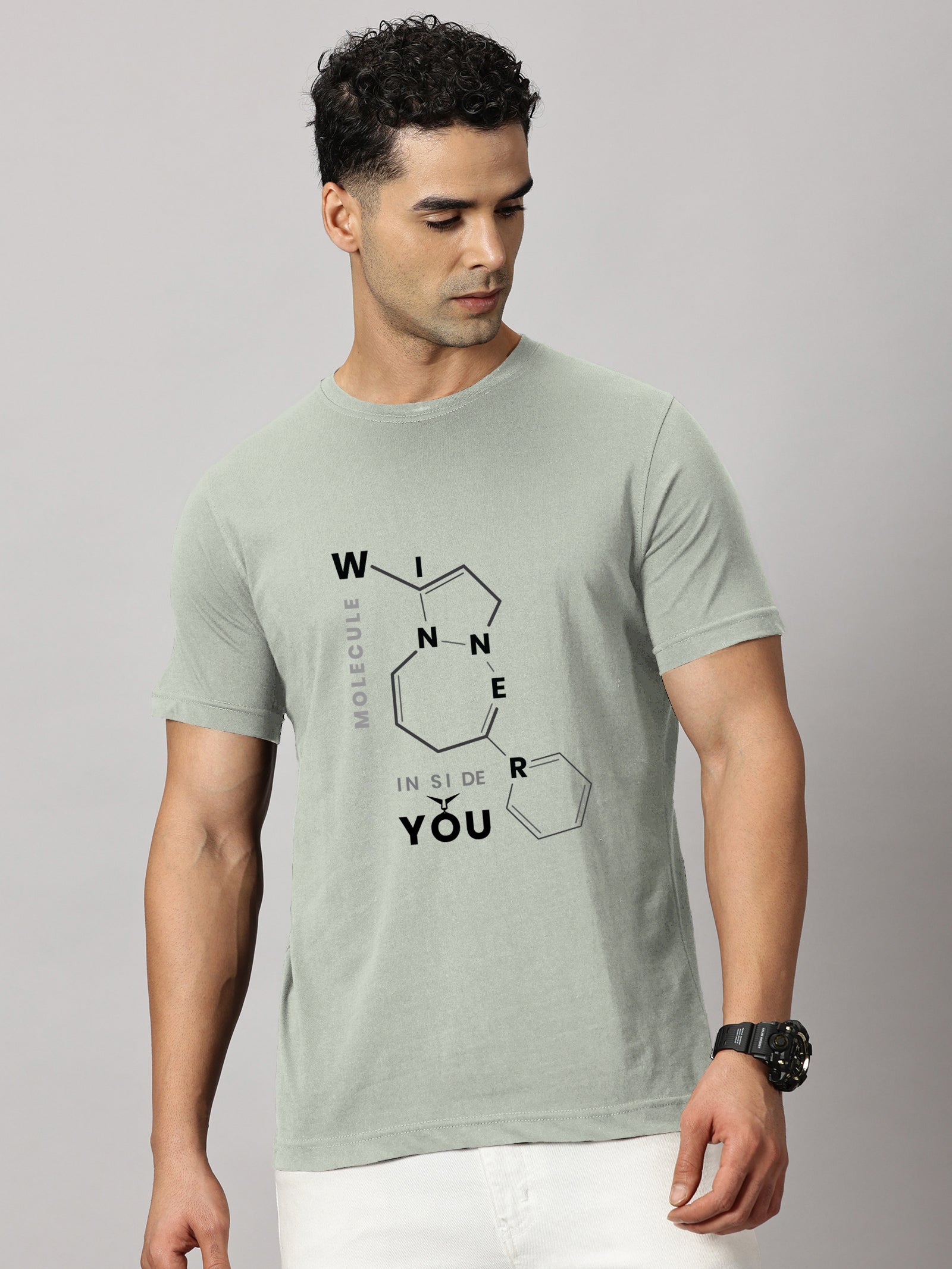 Basics : Winner Printed T-Shirt