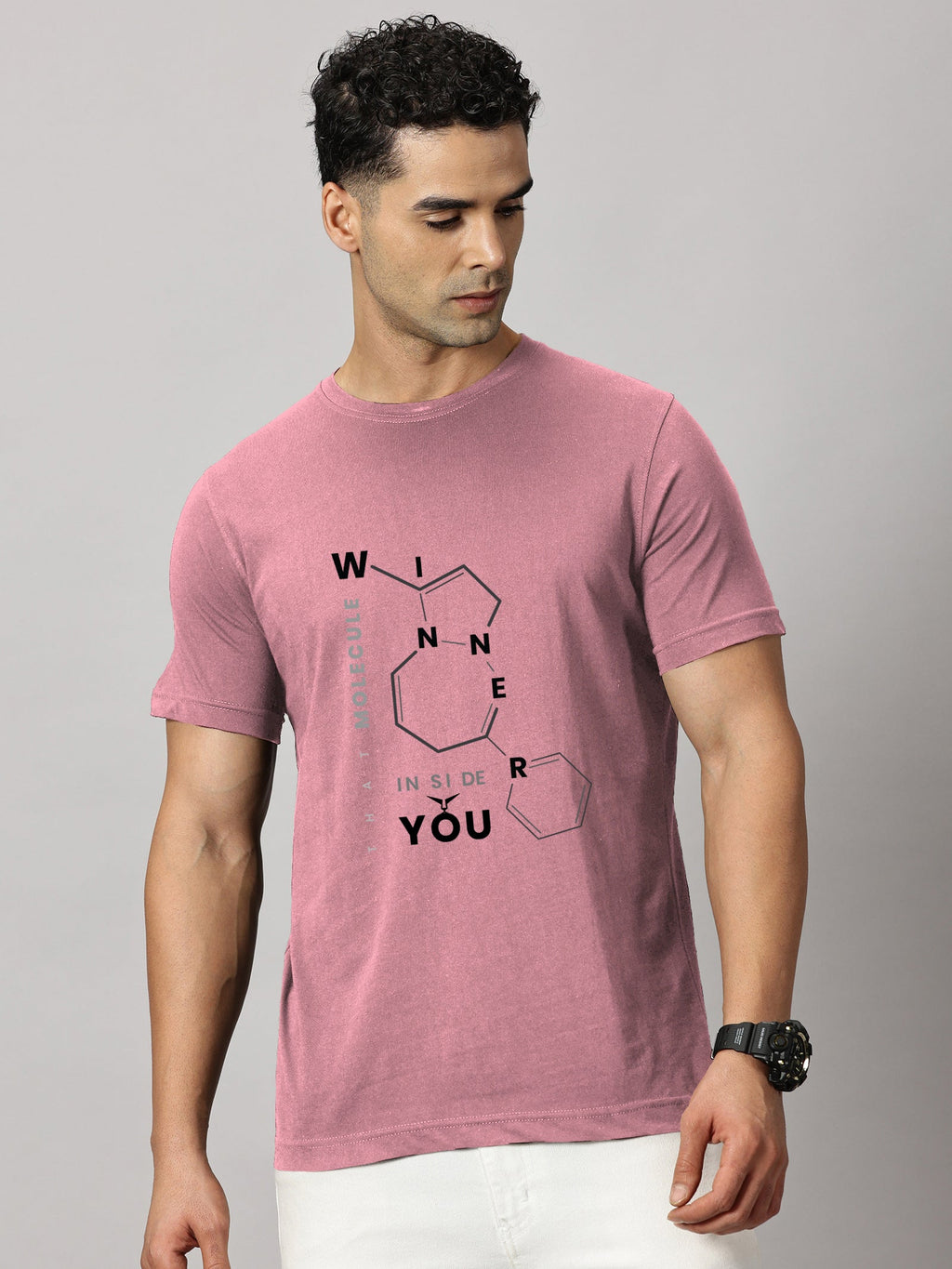 Basics : Winner Printed T-Shirt