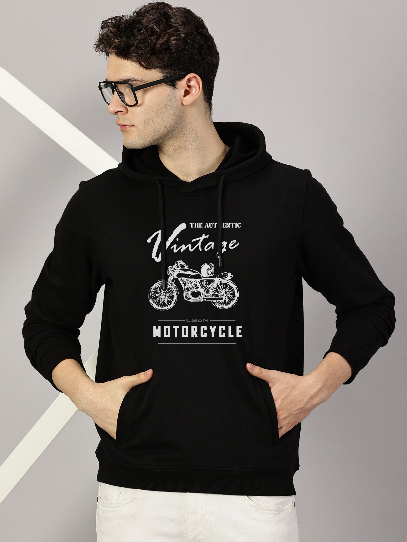Sweatshirt : Motor Cycle Printed Full sleeve  Hoodie