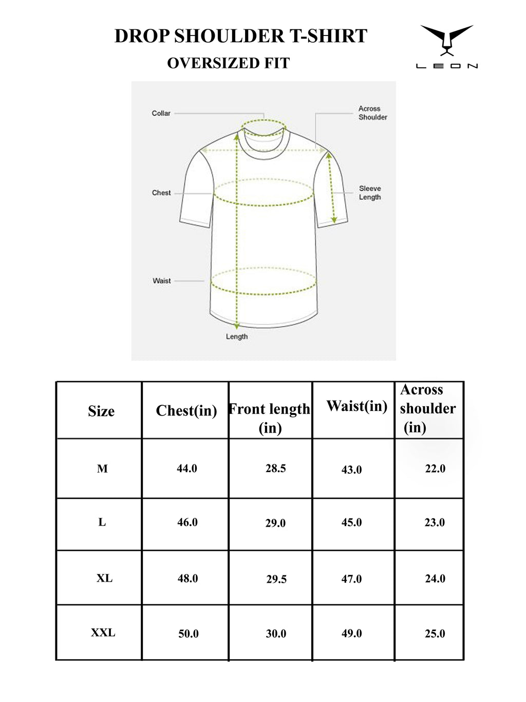 Oversized : LEON Printed T-Shirt