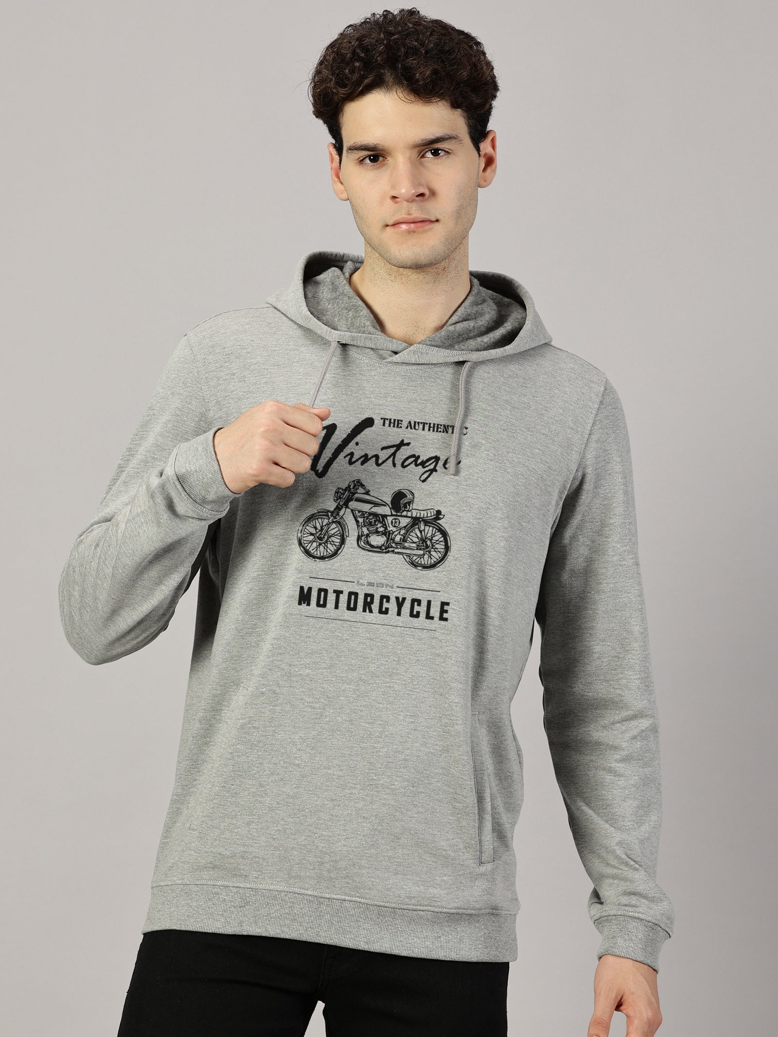 Sweatshirt : Motor Cycle Printed Full sleeve  Hoodie