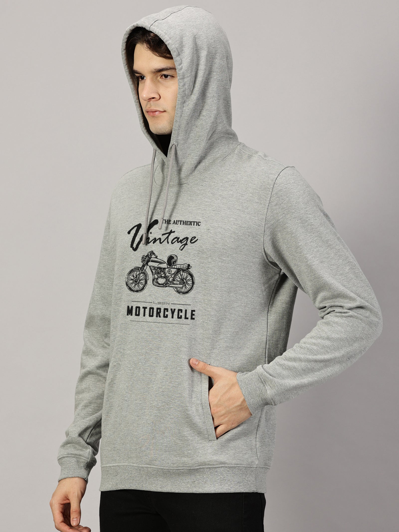 Sweatshirt : Motor Cycle Printed Full sleeve  Hoodie