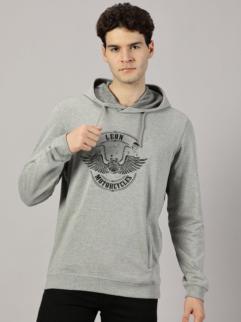 Sweatshirt : Motor Wings Printed Full sleeve  Hoodie