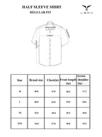 Casuals : Leaf Print half sleeve shirt